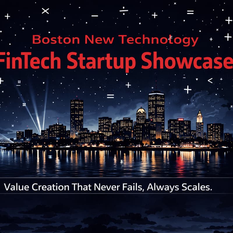 Cover Image for Boston New Technology's FIRST Startup Showcase of 2026: Fun With Fintech