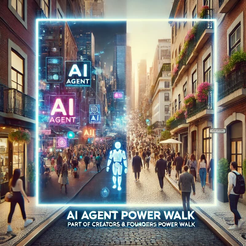 Cover Image for AI Agent Power Walk / part of Creators and Founders Power Walk