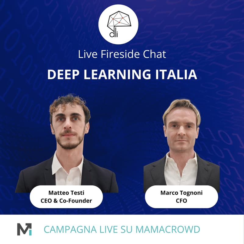 Cover Image for Diventa Socio di Deep Learning Italia | Live Chat con Matteo Testi & Marco Tognoni