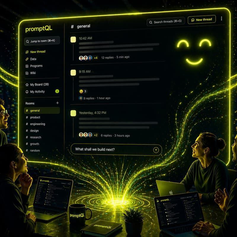 Cover Image for We Replaced Slack with PromptQL: An Insider Look at Teamwork with AI