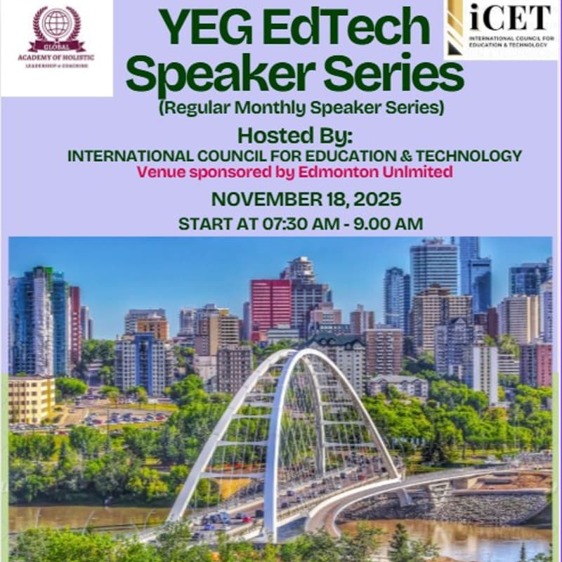 Cover Image for YEG EdTech Speaker Series (YESS)