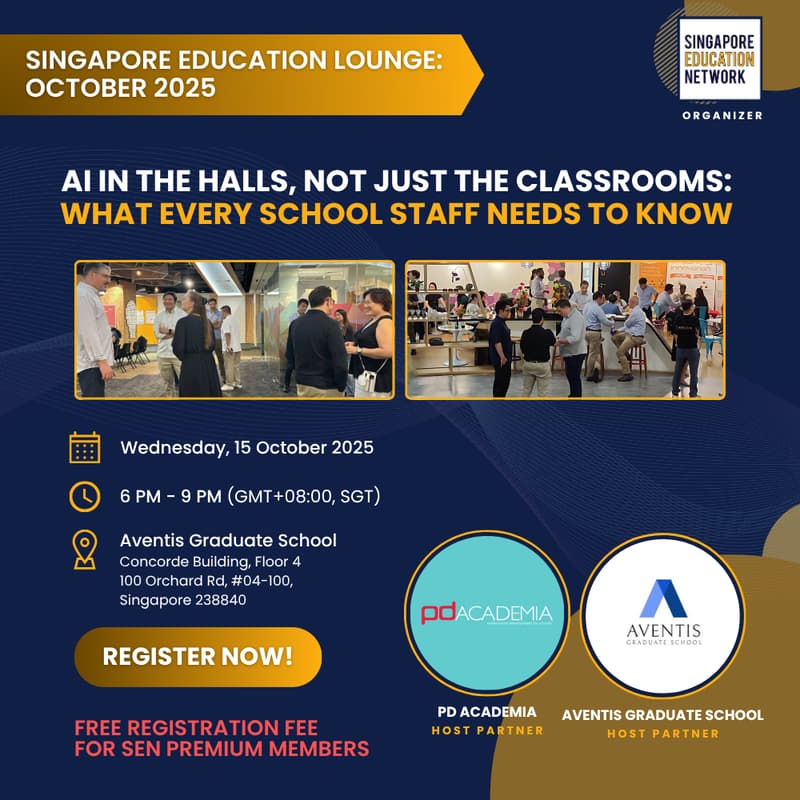 Cover Image for Singapore Education Lounge: October 2025
