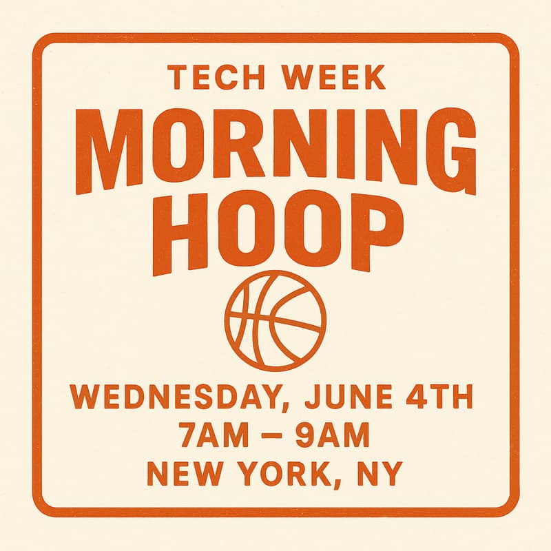 Cover Image for Morning Hoops: NYC Tech Week