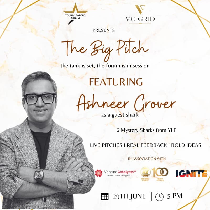 Cover Image for YLF & VC Grid present - The Big Pitch