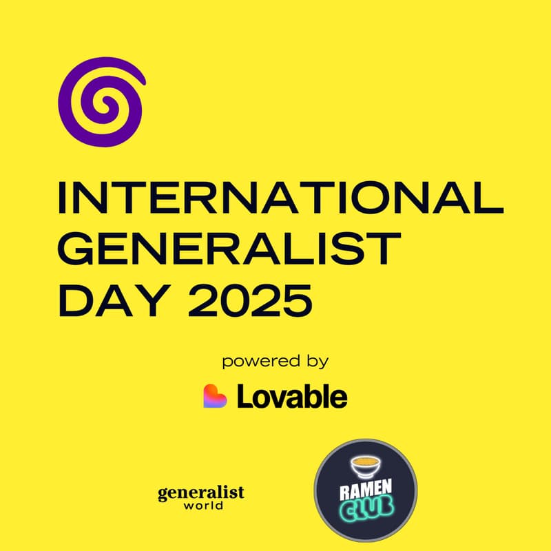 Cover Image for 📍London x Ramen Space - International Generalist Day Meetup
