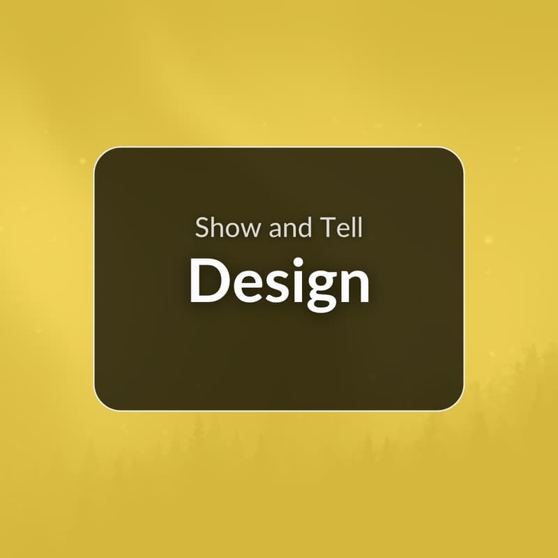 Cover Image for Show + Tell: Design