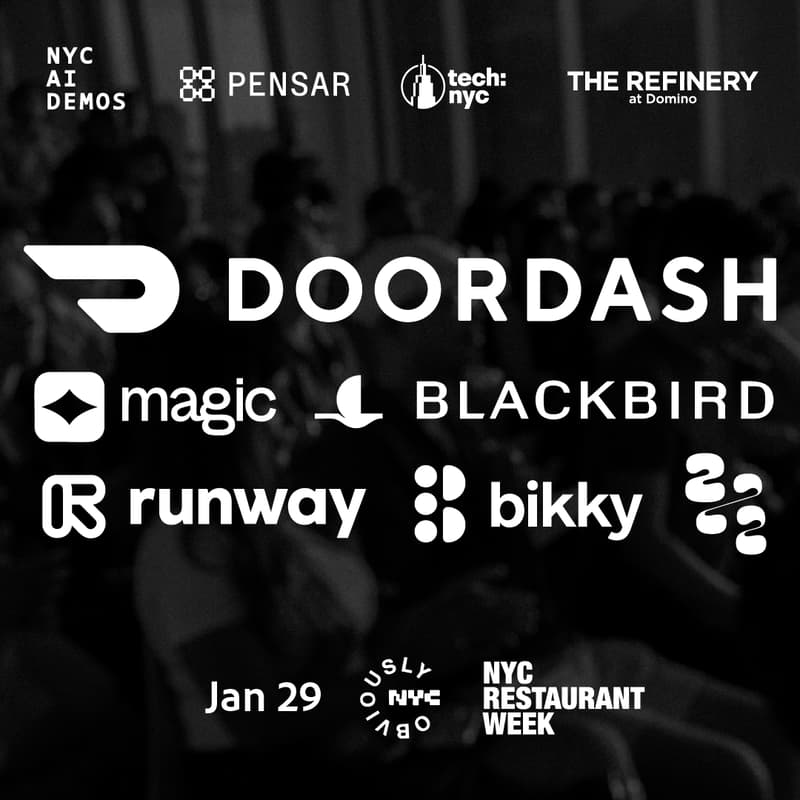 Cover Image for NYC AI Demos #6 [RESTAURANT WEEK]
