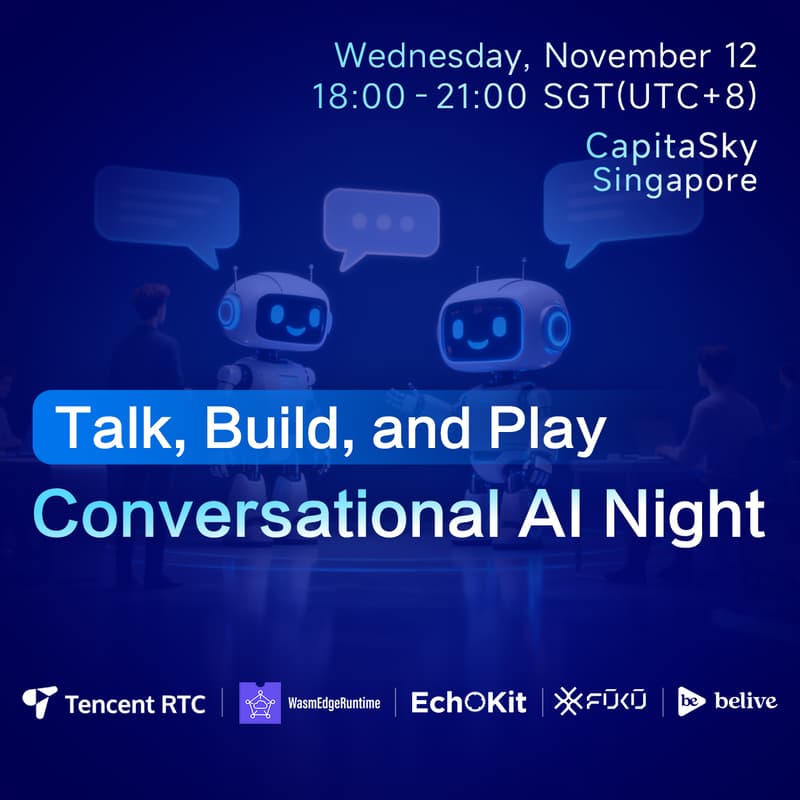 Cover Image for Talk, Build, and Play: Conversational AI Night