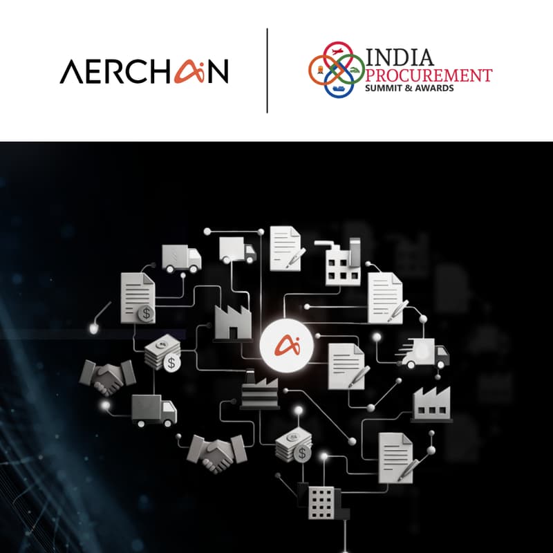 Cover Image for Aerchain at India Procurement Summit & Awards 2025 | Booth #12