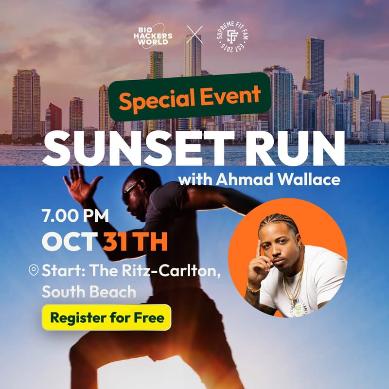 Cover Image for Sunset Run | Biohackers World + Supreme Fitness