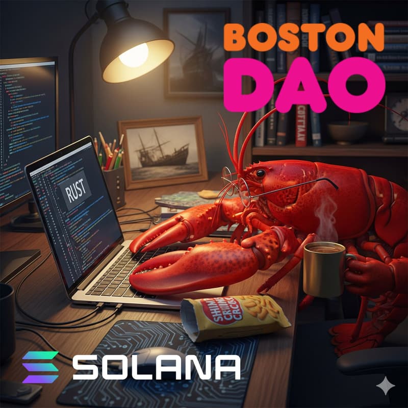Cover Image for Boston DAO Monthly Meetup @ LobstahDAO