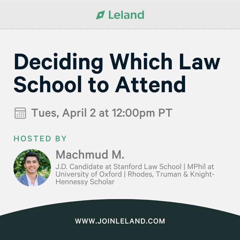 Cover Image for Deciding Which Law School to Attend