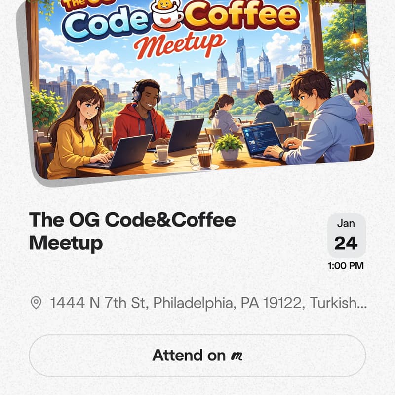 Cover Image for The OG Code&Coffee Meetup