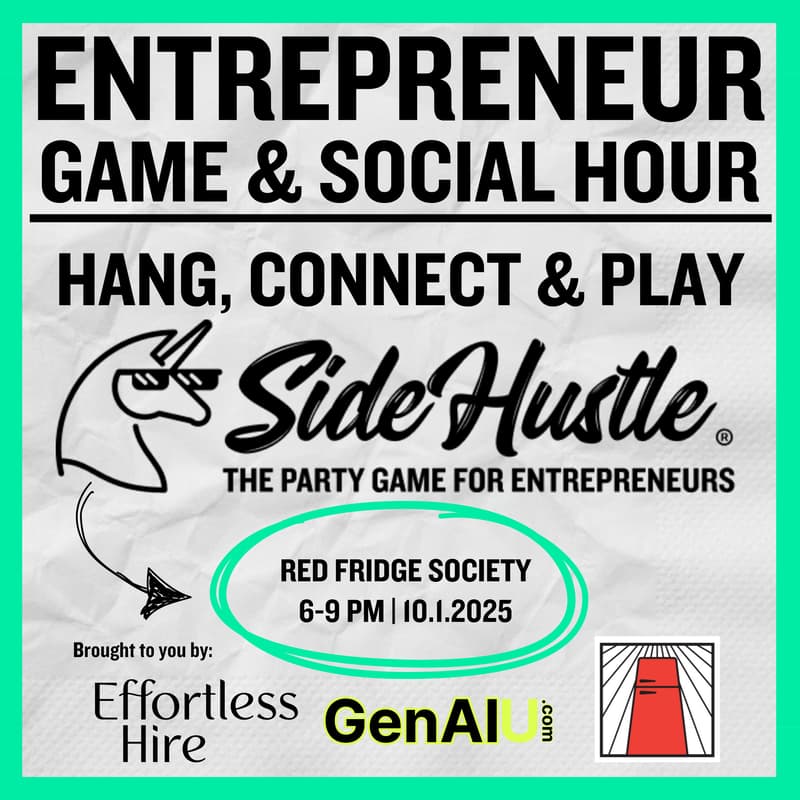 Cover Image for Entreprenuer Game & Social Hour