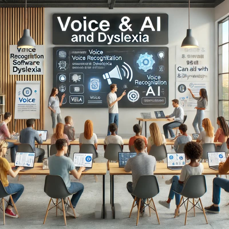 Cover Image for Voice & AI: For dyslexia educators
