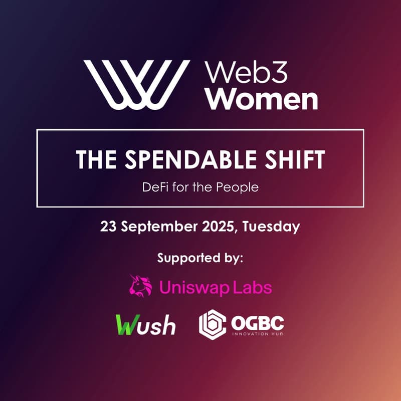 Cover Image for The Spendable Shift by Web3 Women SG