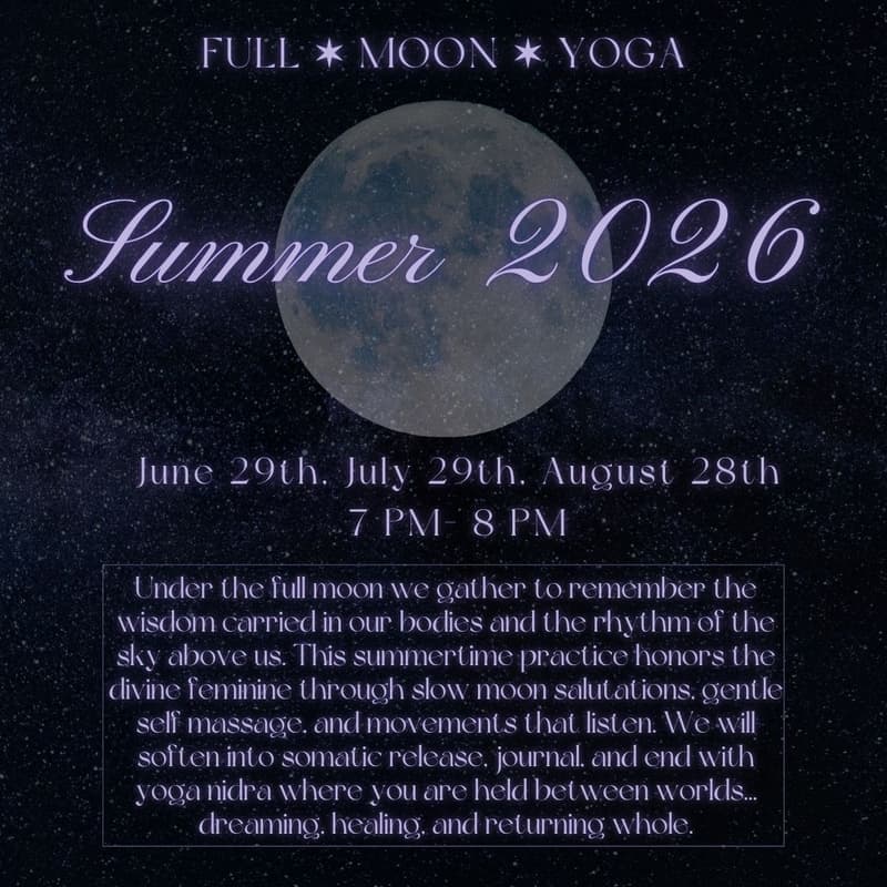Cover Image for July Full Moon Yoga