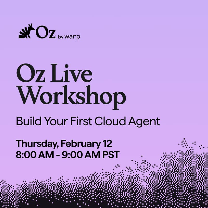 Cover Image for Oz Live Workshop: Build Your First Cloud Agent