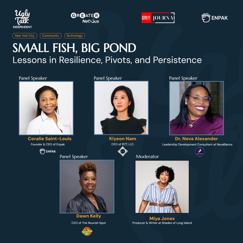 Cover Image for UGLY TALK: SMALL FISH, BIG POND