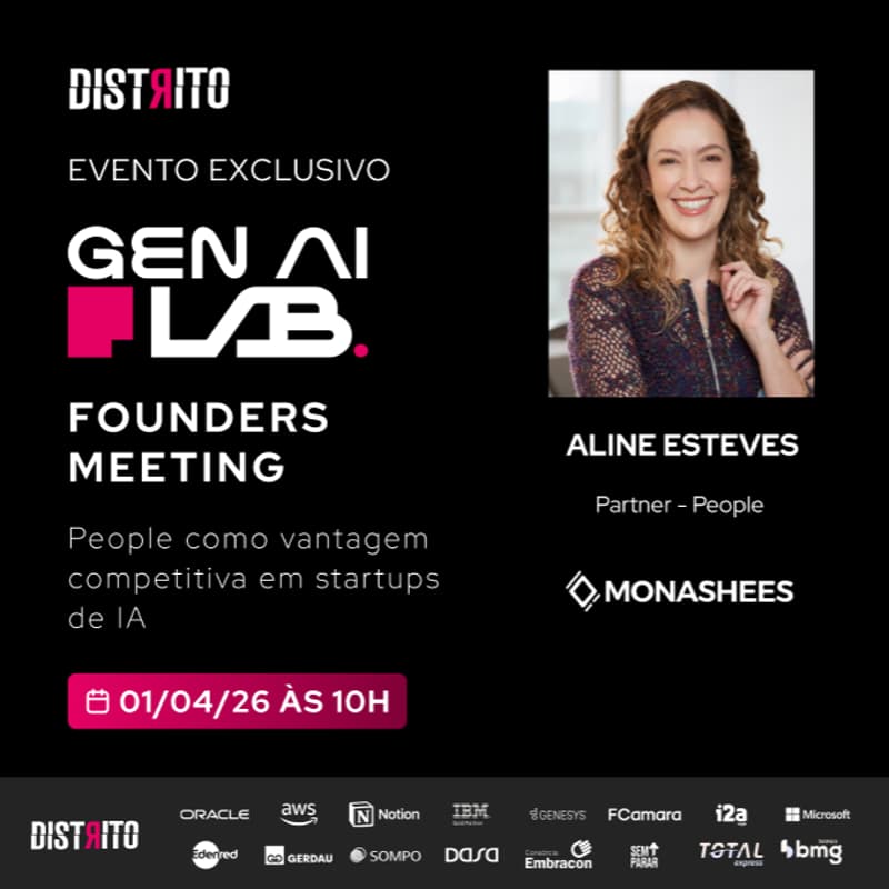 Cover Image for Meetup: People como vantagem competitiva em startups de IA with Aline Esteves