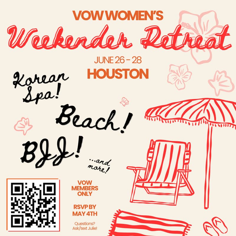 Cover Image for 2026 VOW Women's Weekender Retreat ๐ฏโโ๏ธโจ
