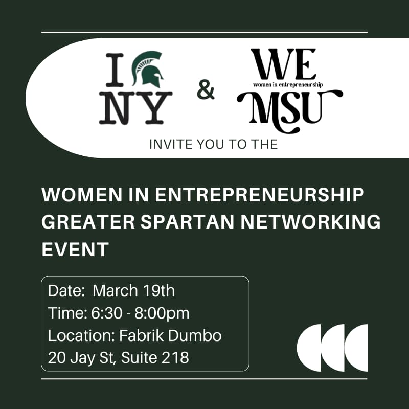 Cover Image for Women In Entrepreneurship Greater Spartan Networking