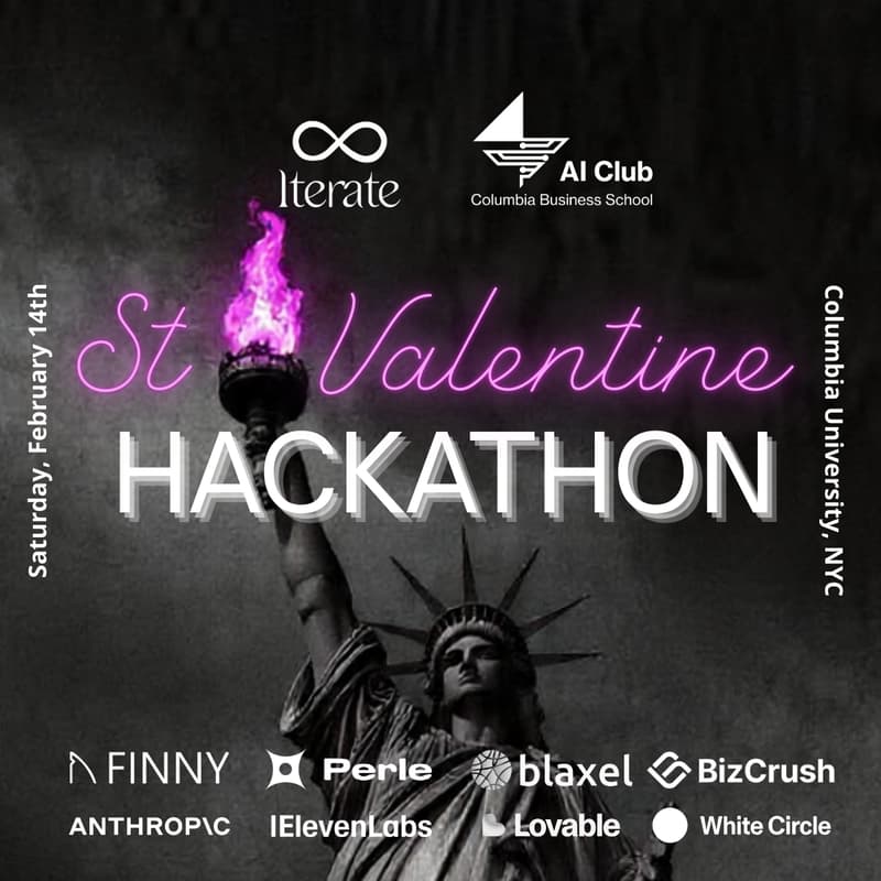 Cover Image for Iterate x Columbia AI Club Hackathon