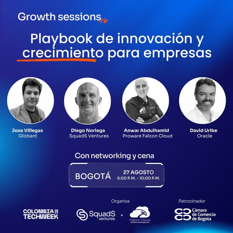 Cover Image for Growth sessions: Playbook de innovación y crecimiento para empresas by Squads Ventures