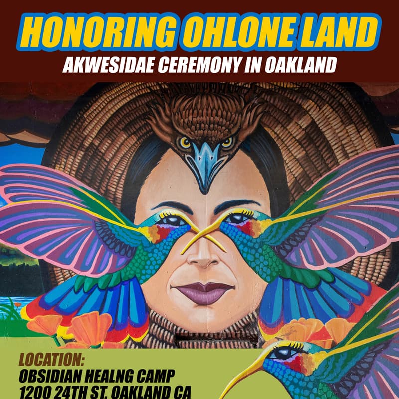 Cover Image for Akwesidae Ceremony (Honoring Ohlone Land)