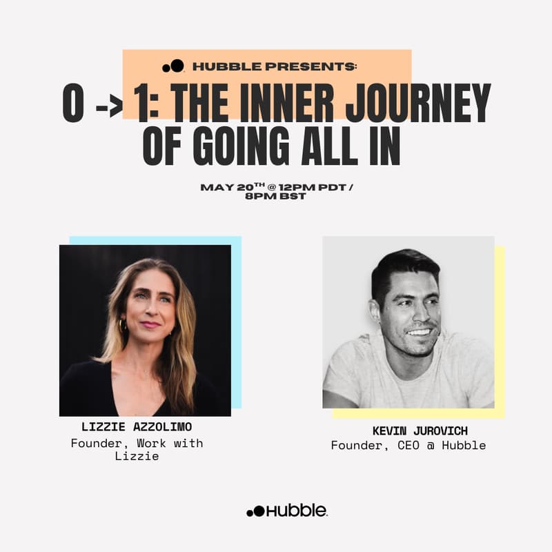 Cover Image for 0–>1: The inner journey of going all in on who you are