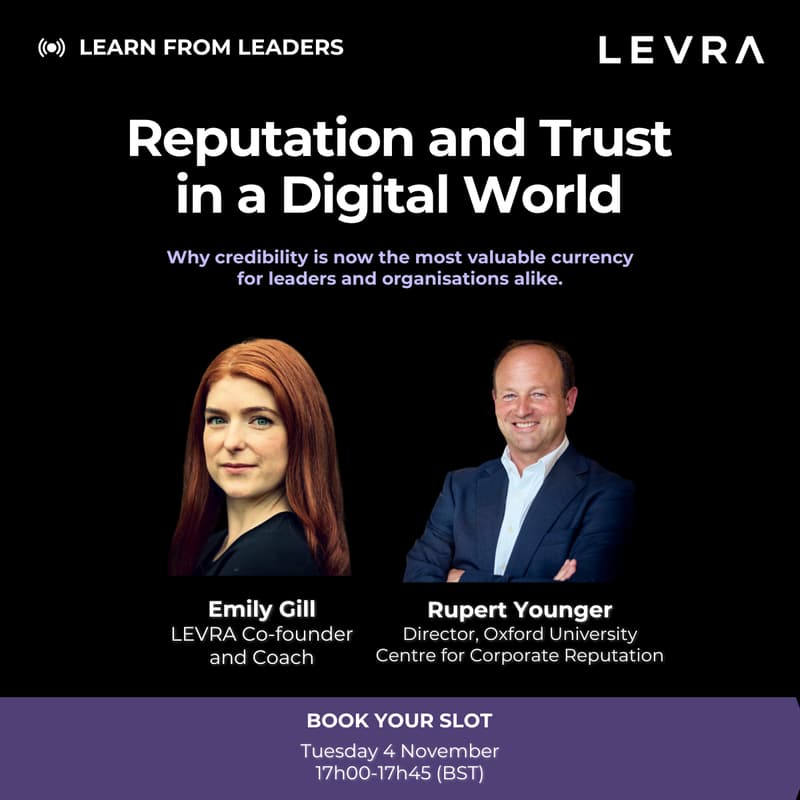 Cover Image for Learn from Leaders: Reputation and Trust in a Digital World