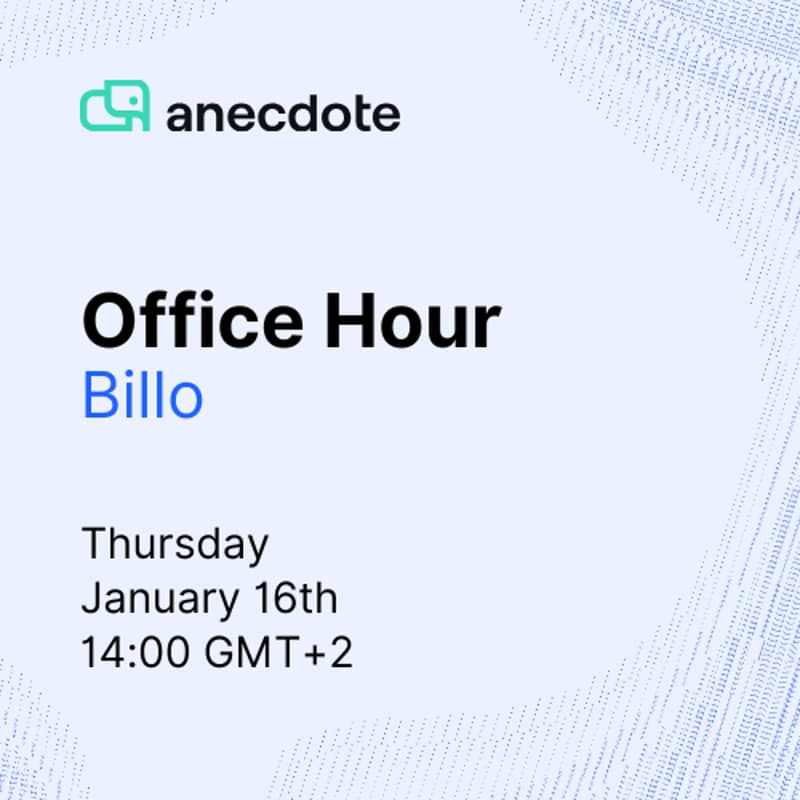 Cover Image for Anecdote Office Hour