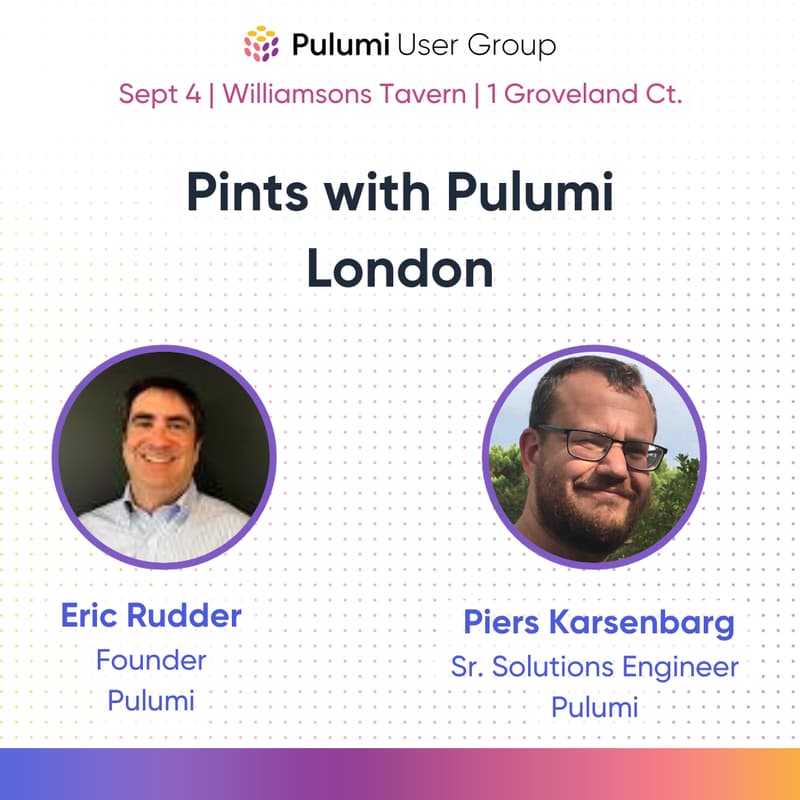 Cover Image for Pints with Pulumi | Happy Hour