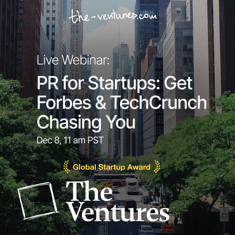 Cover Image for PR for Startups: Get Forbes & TechCrunch Chasing You