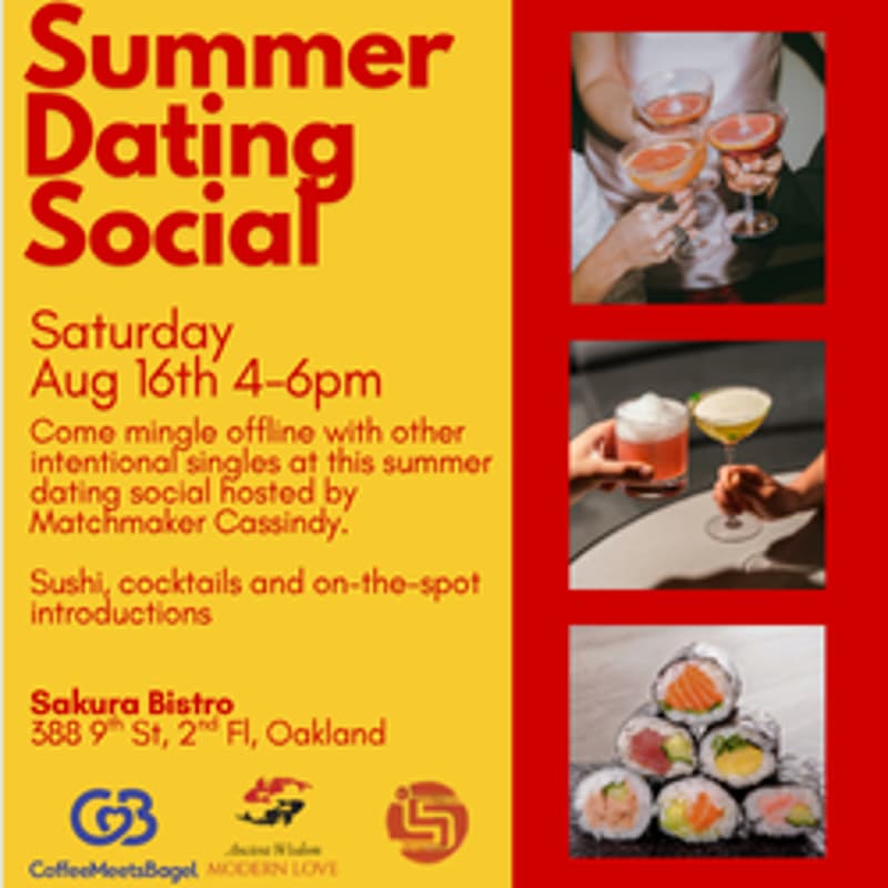 Cover Image for Summer Dating Social with Matchmaker Cassindy