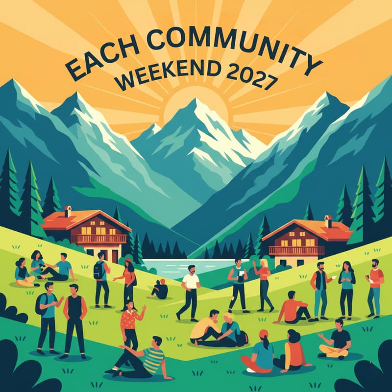 Cover Image for Save the date: EACH Community Weekend 2027! 🚀