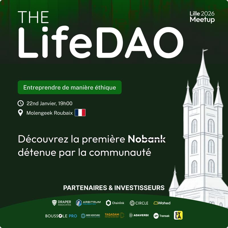 Cover Image for The LifeDAO Meetup – Édition Lille
