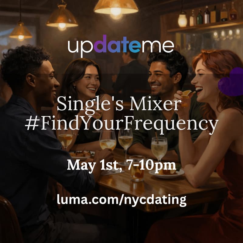 Cover Image for Single's Mixer by updateme: #FindYourFrequency