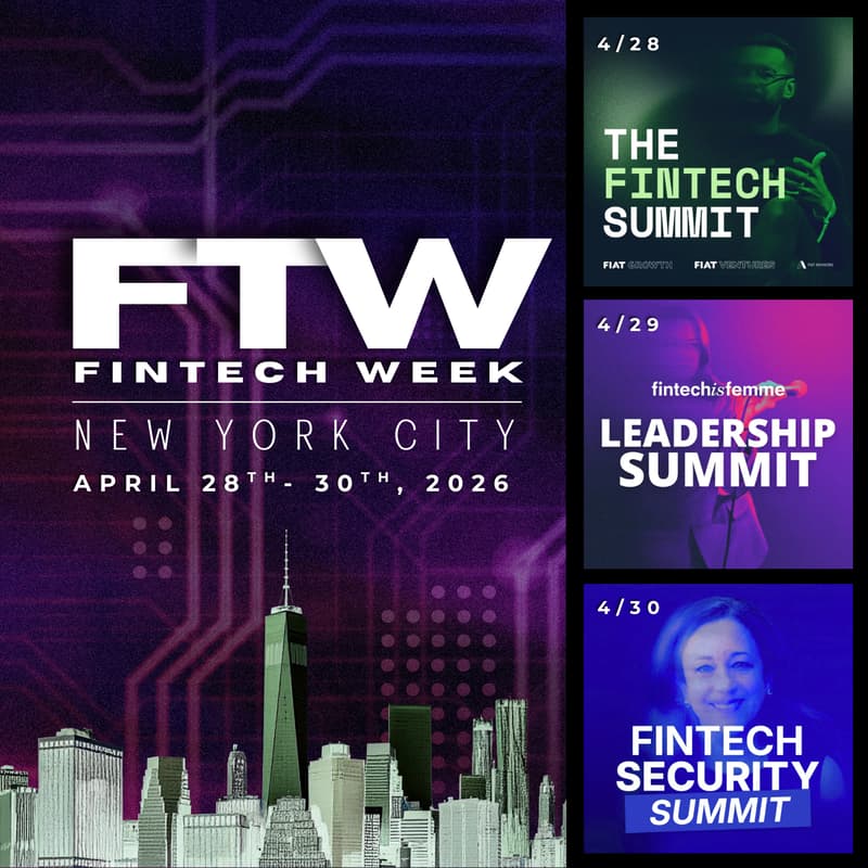 Cover Image for FINTECH WEEK (FTW): NYC April 28-30 đź—˝