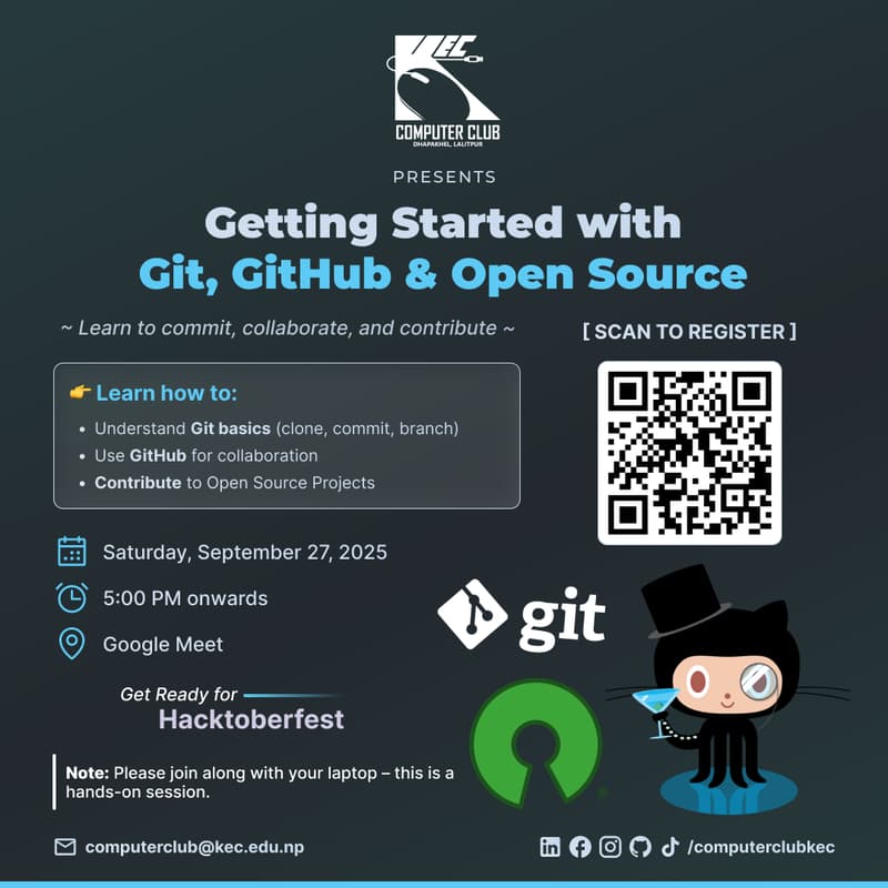 Cover Image for Getting Started with Git & GitHub