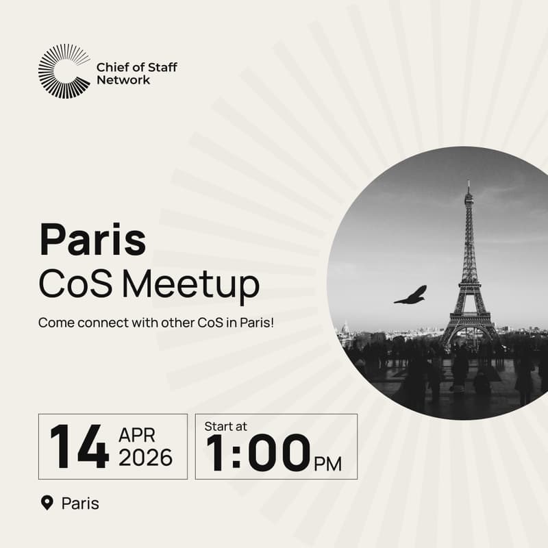 Cover Image for Paris CoS Meetup (Apr 14)