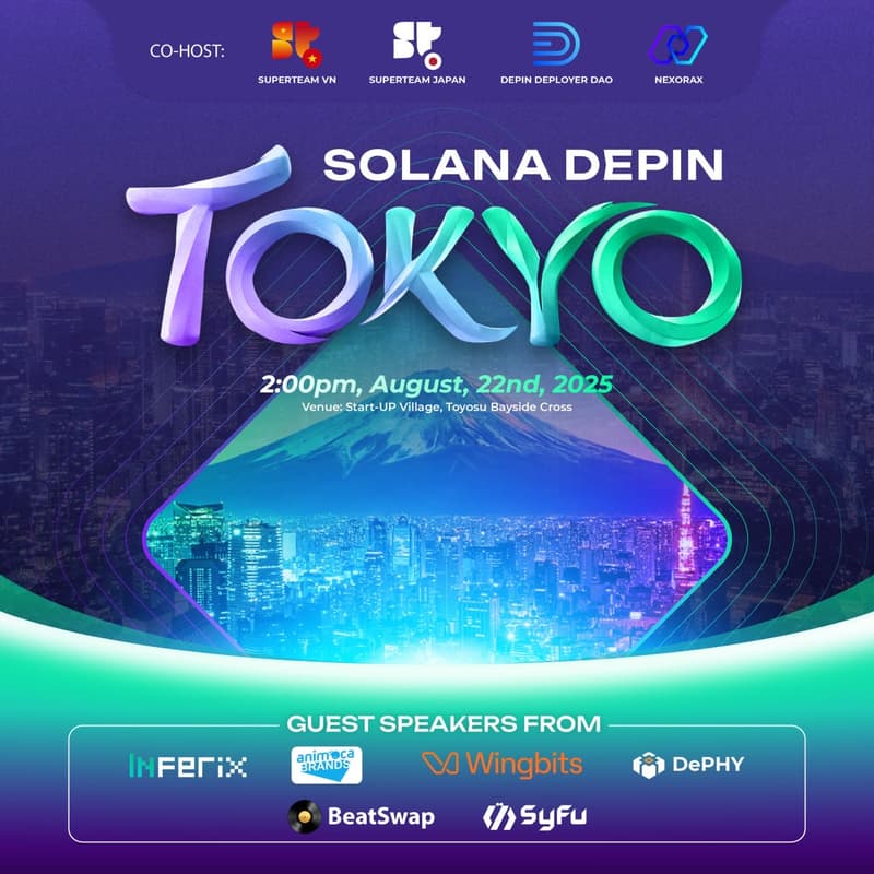 Cover Image for Solana DePIN Tokyo