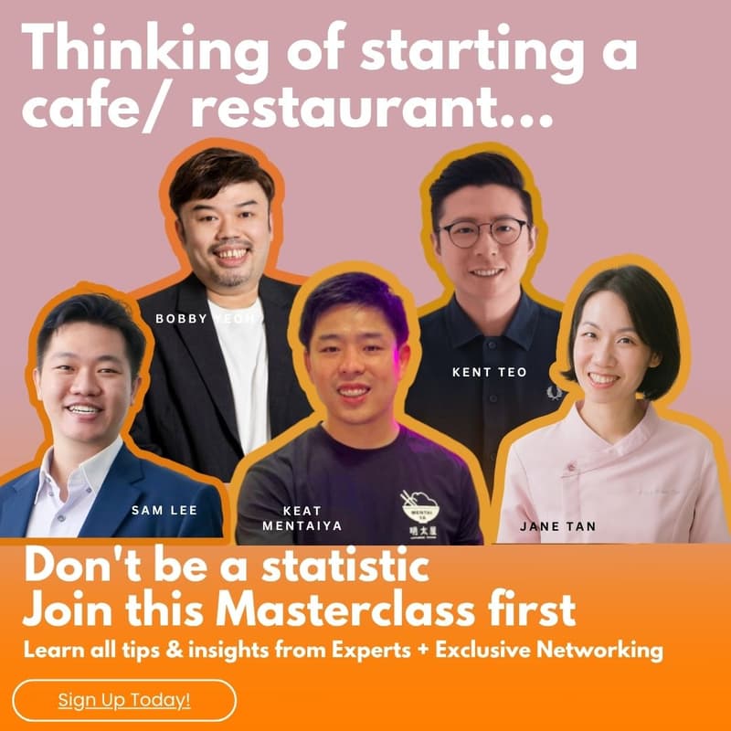 Cover Image for ASN Pre-Founder Catalyst Masterclass: F&B business Edition (and Networking with F&B owners)