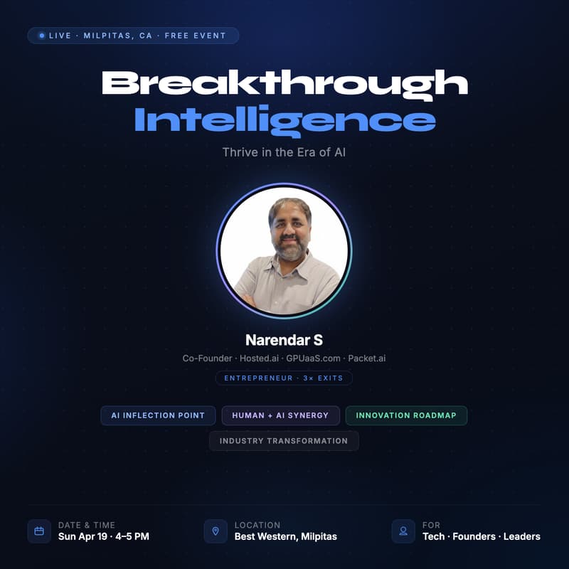 Cover Image for Breakthrough Intelligence - Thrive in the Era of AI