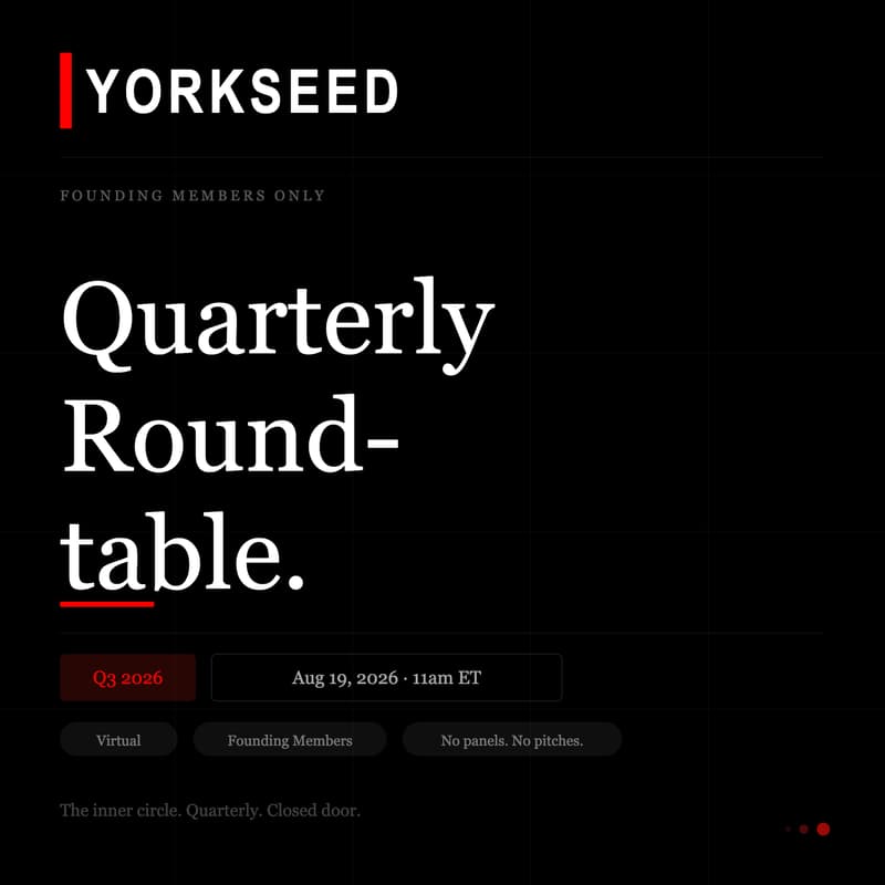 Cover Image for Yorkseed Connect: Founding Member Roundtable #2
