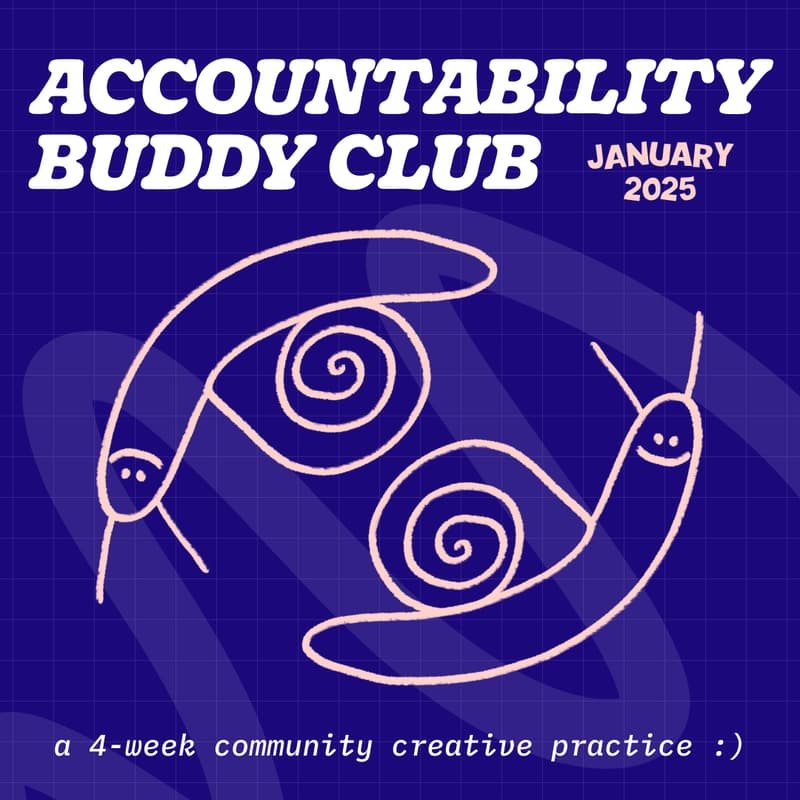 Cover Image for Accountability Buddy Club: Jan. 2025