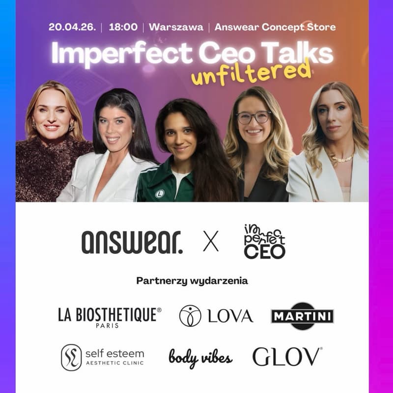 Cover Image for 20.04.26 | Imperfect CEO Talks Unfiltered X Answear Concept Store, Fabryka Norblina, Warszawa