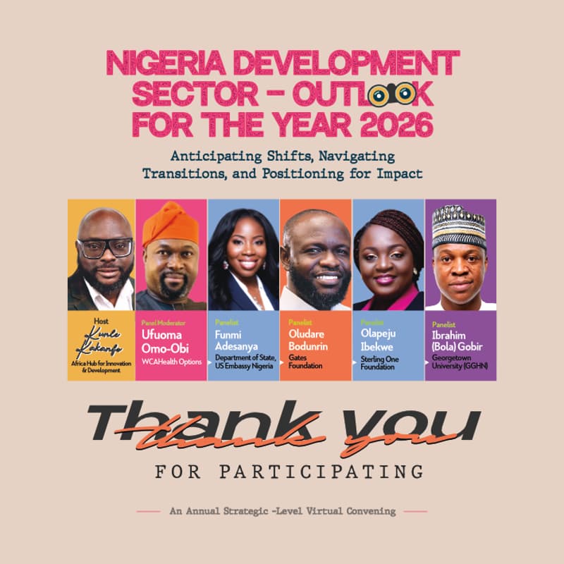Cover Image for Nigeria Development Sector – Outlook for the Year 2026