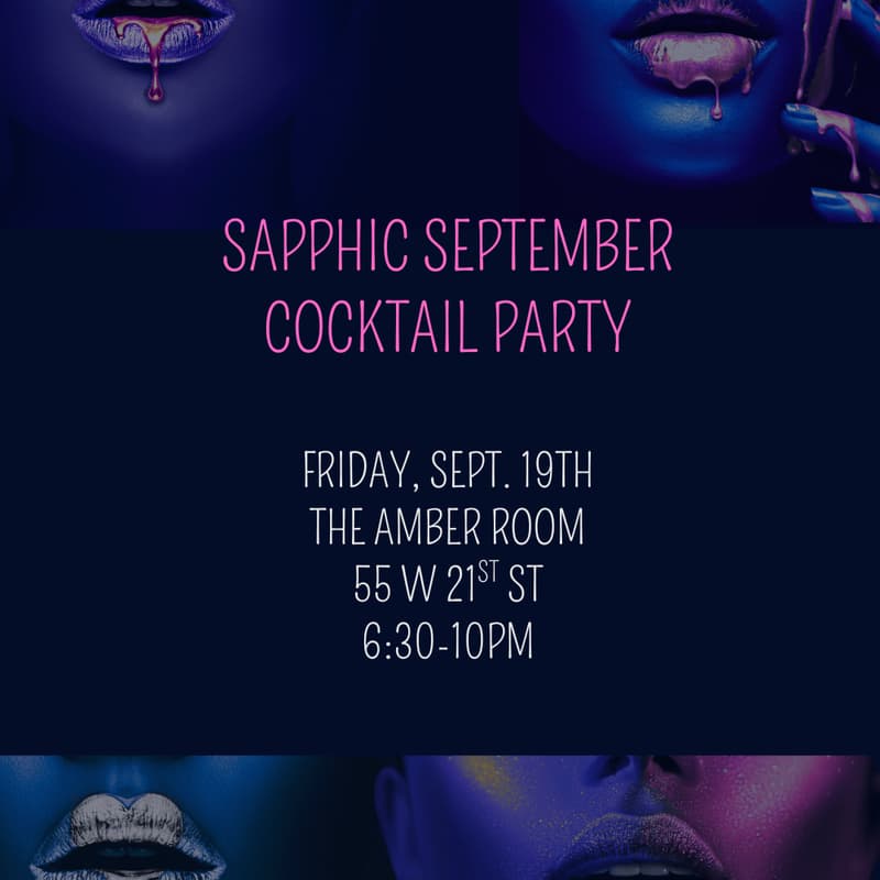 Cover Image for Sapphic September Cocktail Party | Flatiron