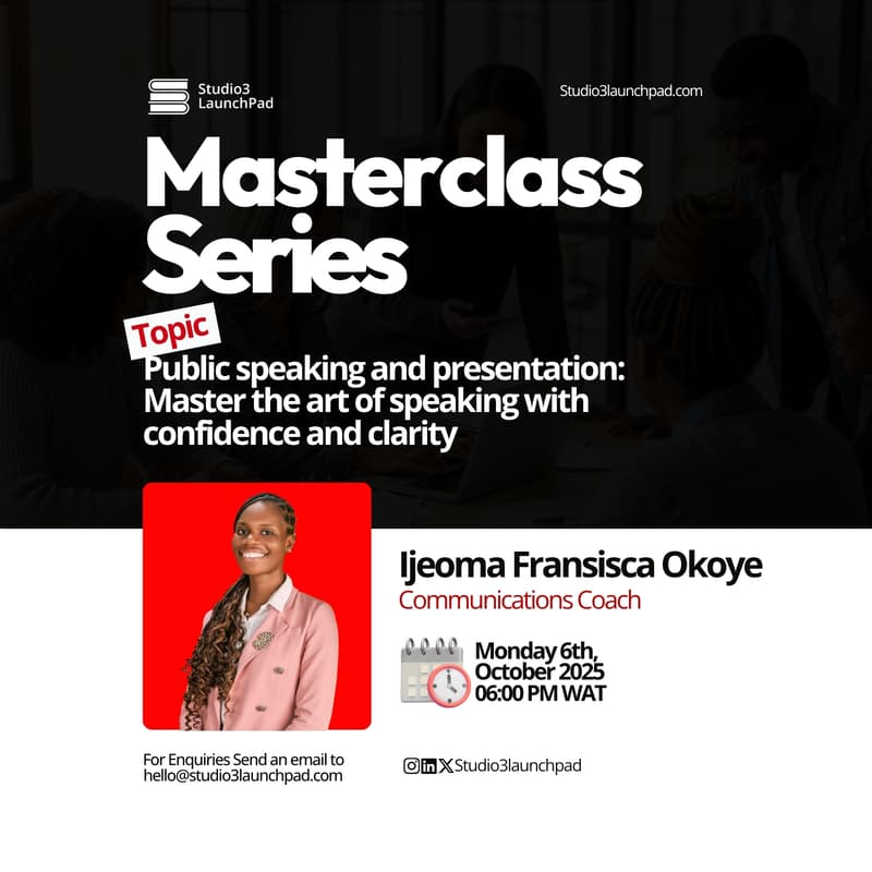 Cover Image for Public speaking and presentation: Master the art of speaking with confidence and clarity